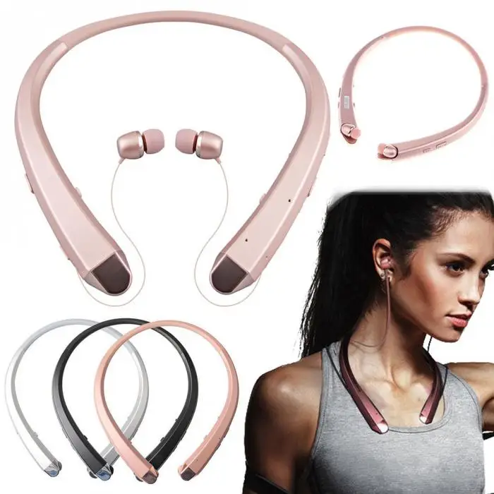 Беспроводная bluetooth-гарнитура, спортивные наушники, Выдвижной наушник, стерео наушники для iPhone, samsung, LG, GY88