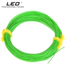 LEO 4F/5F/6F/7F/8F 100FT Fly Line Вес вперед плавающая рыболовная леска для ловли карпа Pesca