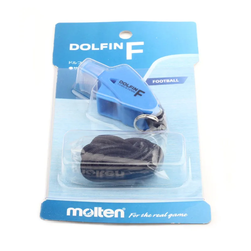 New Dolphin F Molten Whistle for football referee survival Whistles Sports competition wholesale Professional Soccer whistles New Dolphin F Molten Whistle for football referee survival Whistles Sports competition wholesale Professional Soccer whistles