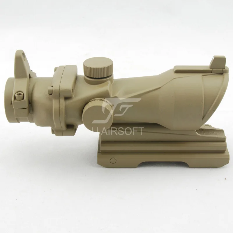 JJ Airsoft ACOG Style 4x32 Scope with QD Mount (Tan) FREE SHIPPING(ePacket/HongKong Post Air Mail) JJ Airsoft ACOG Style 4x32 Scope with QD Mount (Tan) FREE SHIPPING(ePacket/HongKong Post Air Mail)
