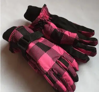 GLV983 New Winter outdoor sports 5 10 years old children s ski font b gloves b