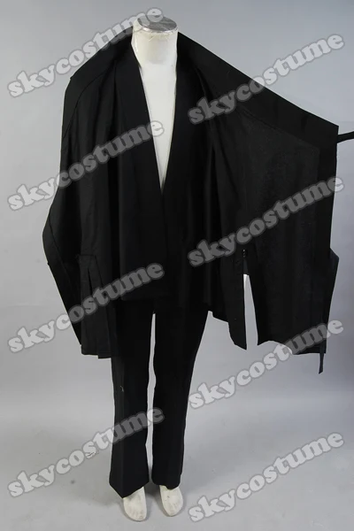 TRON Legacy Kevin Flynn Clu  Cosplay Costume Coat Pants Robe Kimono In Stock