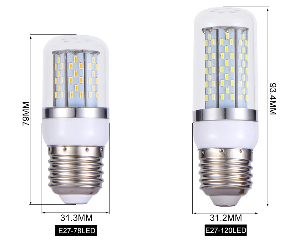 MUMENG светодио дный лампы 6 Вт 8 Вт Лампы Кукурузы 78 120 шт. SMD3014 энергосбережения Aampoule светодио дный 110 V 220 V домашнего освещения для люстра 6