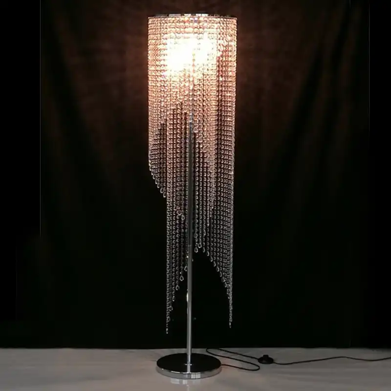 Crystal Floor Lamps For Living Room Standing Lamp