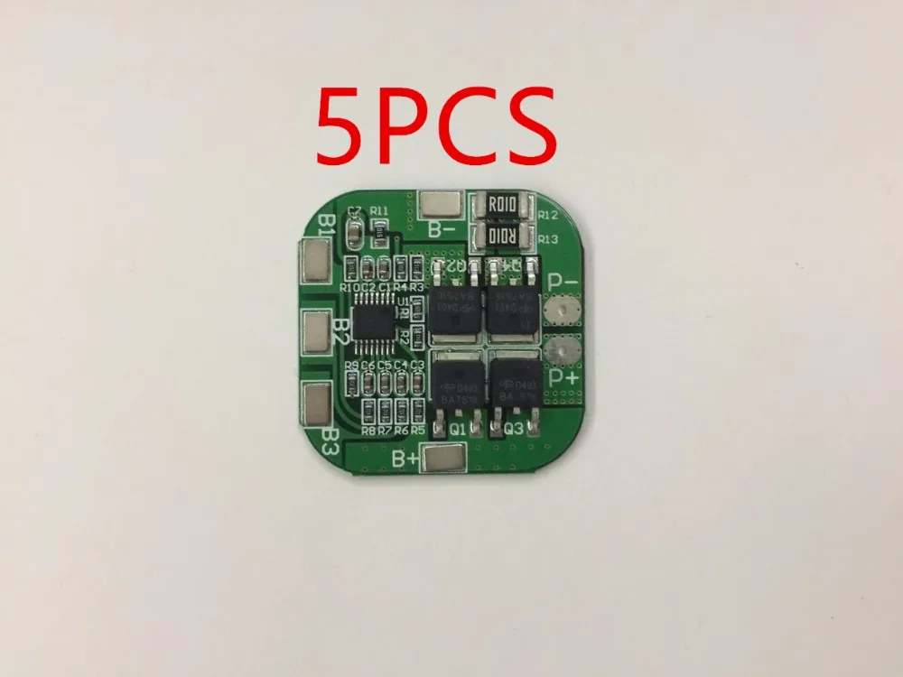 5PCS 10A 14.8V 16.8V 4S 18650 Li-ion Lithium Battery Charger Board Module+Protection BMS Protection | Электроника