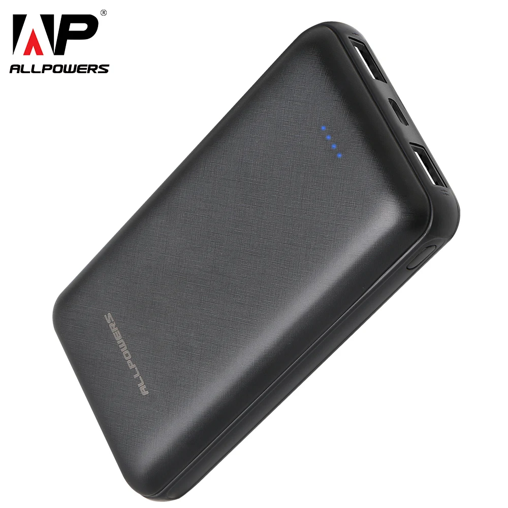 

ALLPOWERS Newest 24000mAh Power Bank Portable Charging Powerbank with Type C Fast charger & Dual USB Charging for Xiaomi iphone