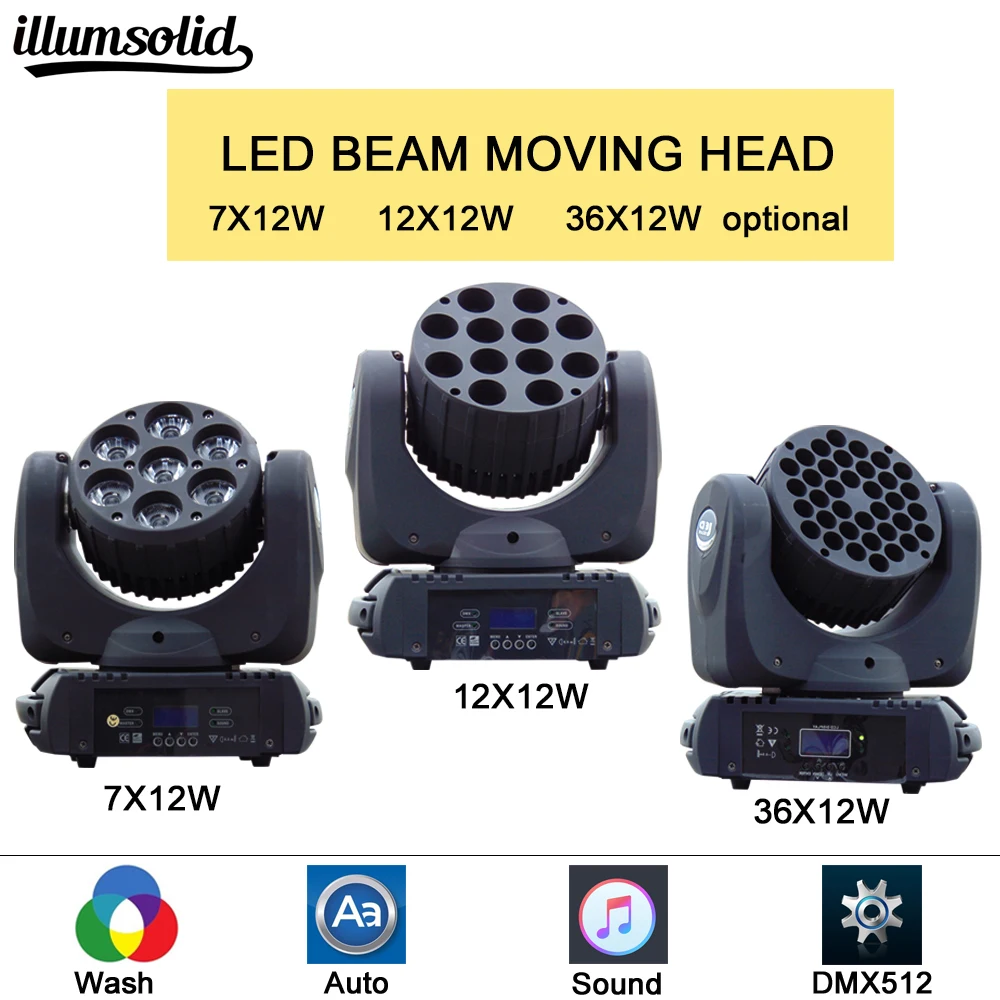 

LED Moving head beam with wash Professional DMX512 DJ lighting