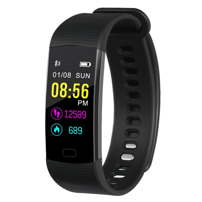 y5 smart watch activity heart rate tracker review