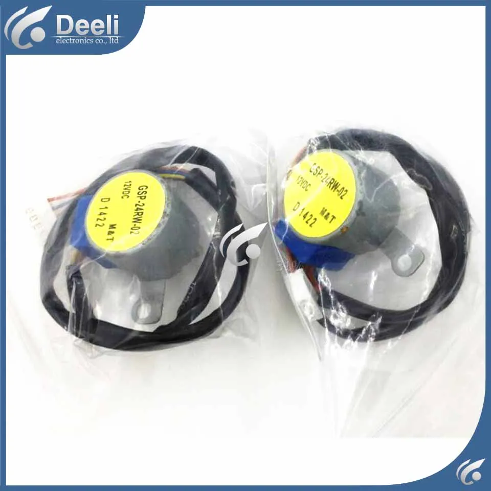 

2pcs/lot new good working for Air conditioner inner machine motor GSP-24RW-02 Motor fan line 28CM