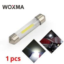 

C5W LED 12V Light Bulb Festoon 31mm 36mm 39mm 41mm C10W led c5w 6000K White SMD Interior Lamp c5w Led for Car Light 1pcs WOXMA