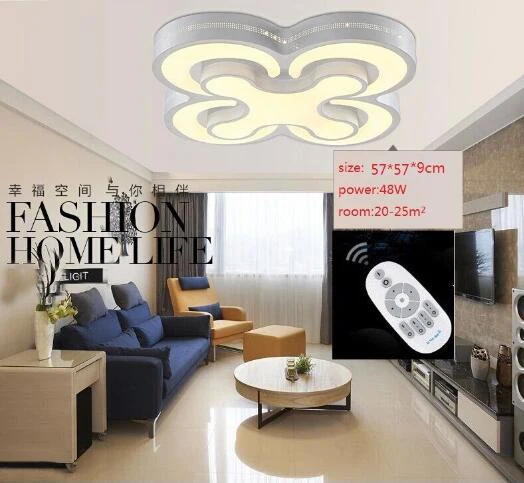 

Factory direct sale HOT Modern led ceiling lights bedroom lamps 2/3/4heads for livingroom kitchen lamp balcony ceiling light
