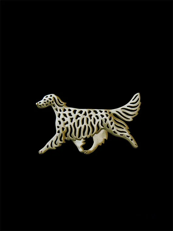 Alla Moda Carino Personalizzato Inglese Setter Spille Gioielli Di Moda Brooch Jewelry Brooch Fashionbrooches Wholesale Aliexpress