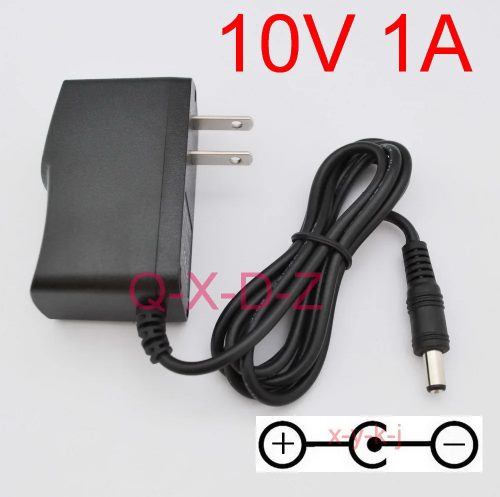 

1PCS High quality AC/DC 10V 850mA -1000mA Switching Power Supply adapter Reverse Polarity Negative Inside US plug 10V 1A