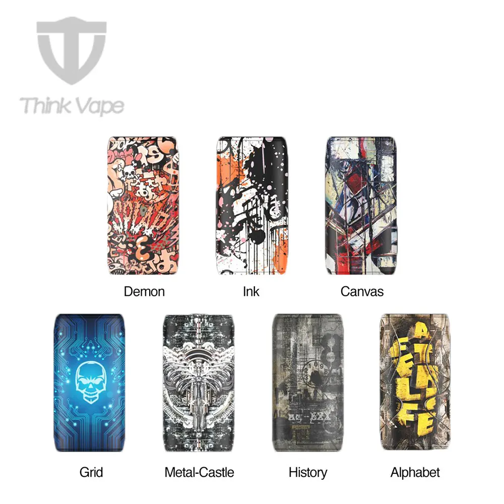 

Hot Sale Think Vape Thor Pro 200W TC Box MOD VW/TC Mod 200W Max Output with 1.3-inch OLED No 18650 Cell E-cigs Vaping Box Mod