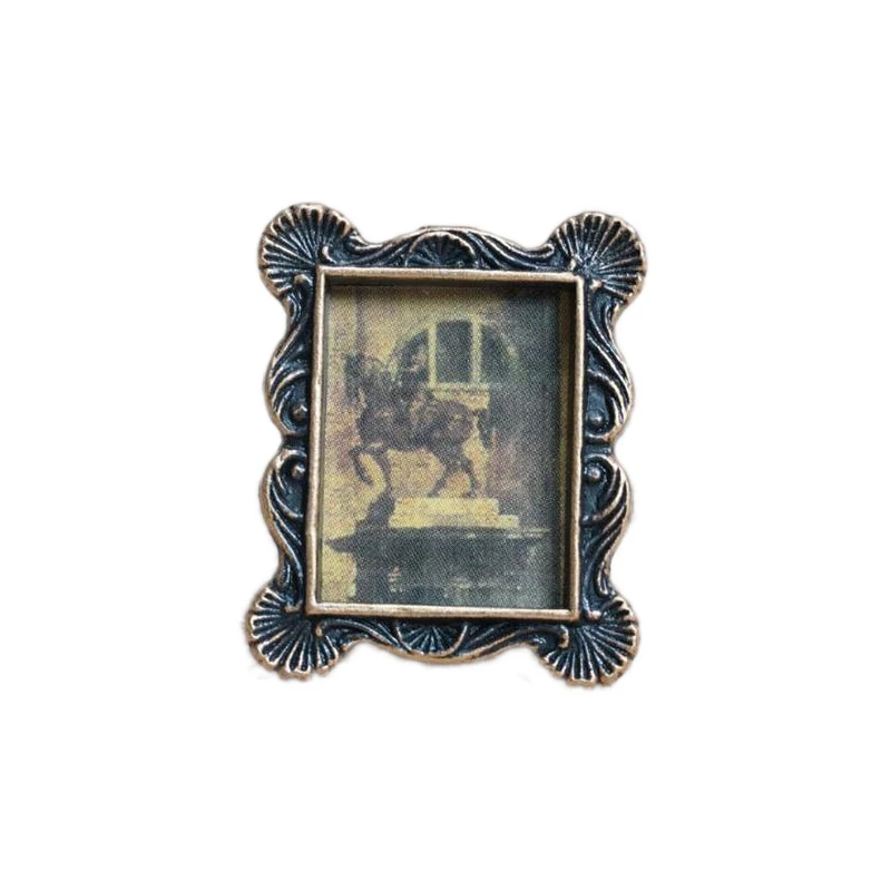 

Photo Picture Frame For 1:12 Dollhouse Miniature Dolls #OM020