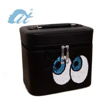 Women’s Handbag Large Capacity Waterproof Women Cosmetic Bag Storage Bag in Korean Style with Cartoon Eyes