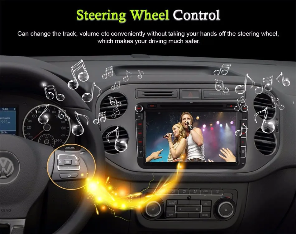 Top Octa Core Android 6.0 2G RAM 4G LTE Wifi Car DVD Player for VW Polo Passat B6 CC GOLF Tiguan Jetta Touran Seat Leon GPS Radio 20