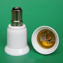 B15 к E27 лампа держатель конвертер E27 свет База расширить гнездо 20 шт