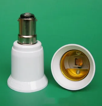 

B15 To E27 Lamp Holder Converter E27 LED Light Base Extend Socket 20PCS