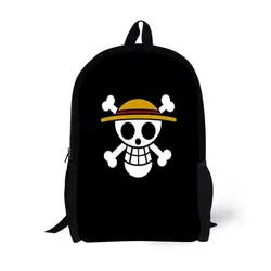 Аниме one piece Trafalgar рюкзак с надписью Law дорожная сумка Молодежные вместительные школьные сумки на плечо