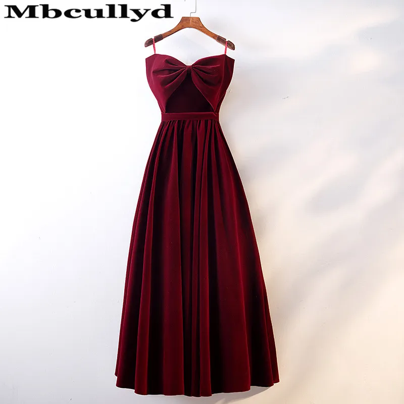 

Mbcully Sexy Sweetheart Burgundy Prom Dresses Long 2019 Luxury Velvet Black Girls Formal Evening Party Gowns Cheap Free Shipping