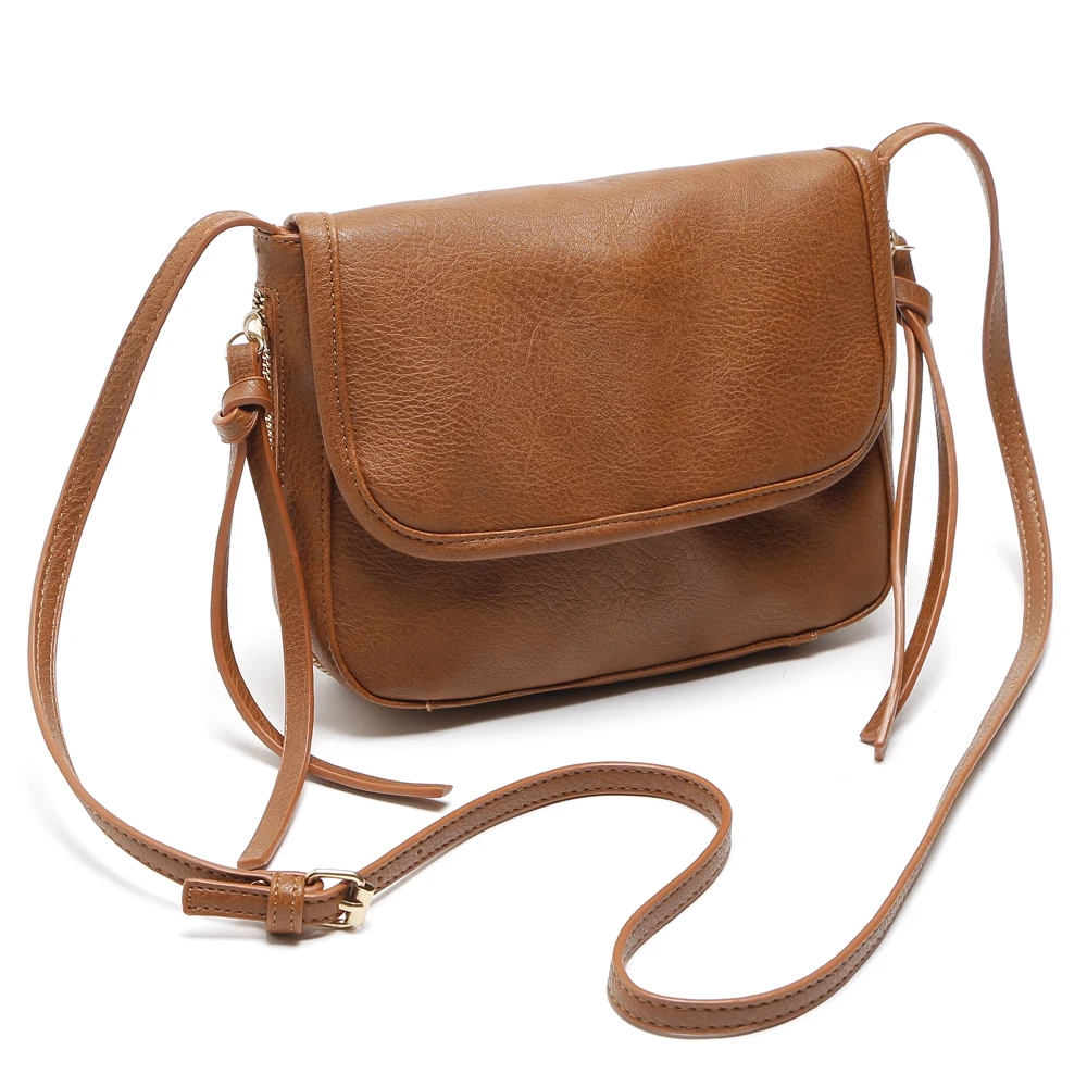Women Messenger Bag Lady Vintage Crossbody Bags Female Saddle Tassel