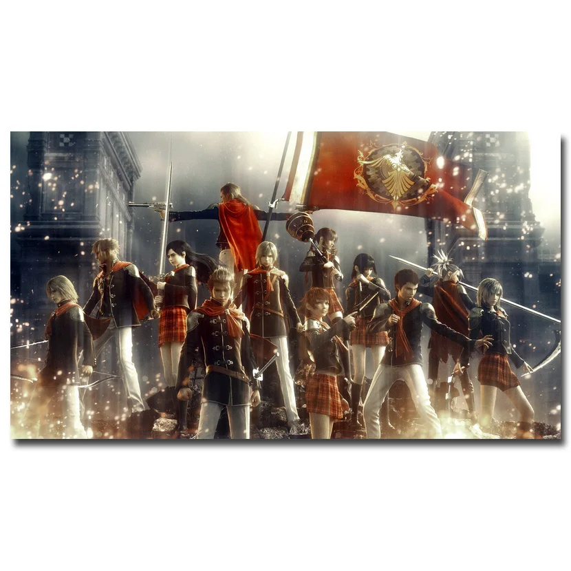 Noct Final Fantasy XV New Game Silk Poster 12x18 inch 