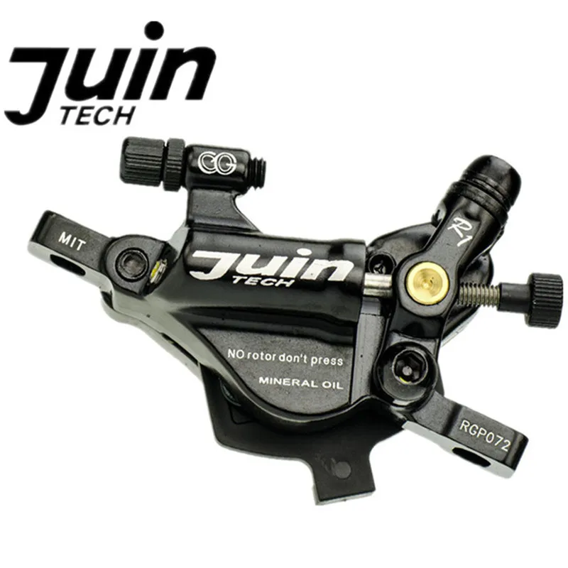 Flat mountRoad... Juin Tech F1 Hybrid Hydraulic Road Disc Brake Set Grey