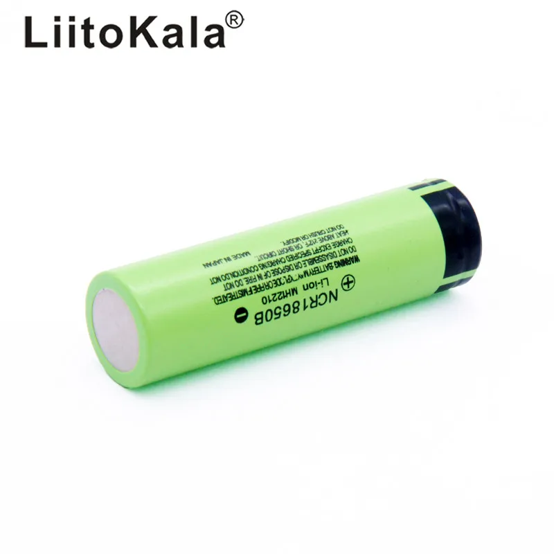 Liitokala100шт NCR18650B 3,7 V18650 3400 мАч литиевая батарея фонарик перезаряжаемая батарея электронное оборудование