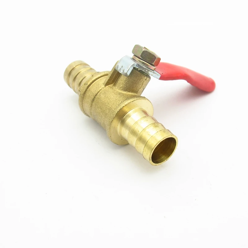 6mm 8mm 10mm 12mm Hose Barb Equal Two Way Brass Pneumatic Shut Off Ball Valve Pipe Fitting Connector Coupler Adapter Specification: 10mm hose barb 6mm 8mm 10mm 12mm Hose Barb Equal Two Way Brass Pneumatic Shut Off Ball Valve Pipe Fitting Connector Coupler Adapter Specification: 10mm hose barb