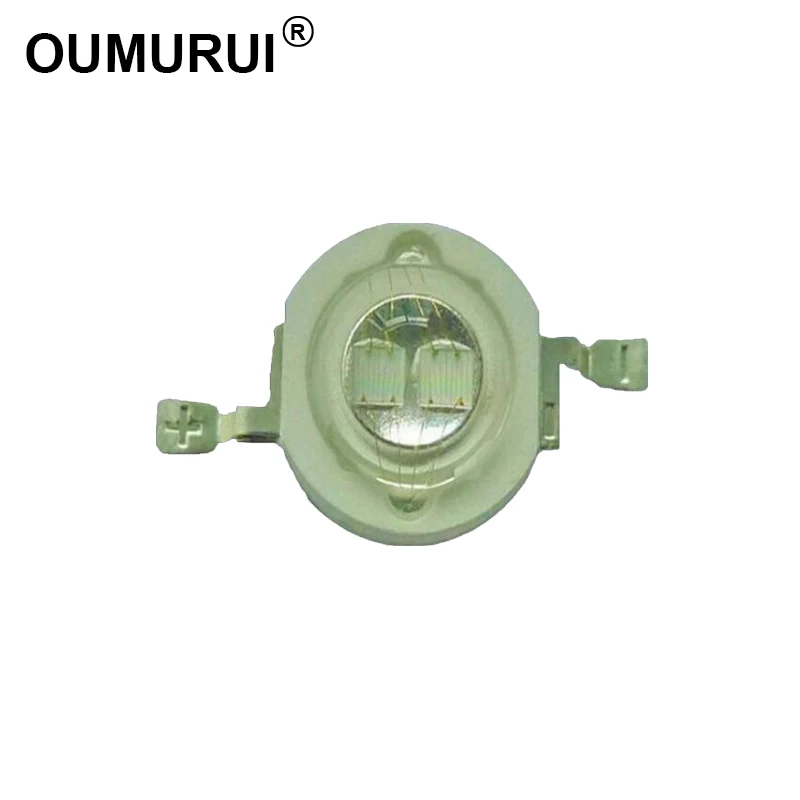 

50pcs 5W LED Red Yellow Orange UV High power Light 620 590 600 395nm 42mil/45mil Chips 1400mA Free shipping