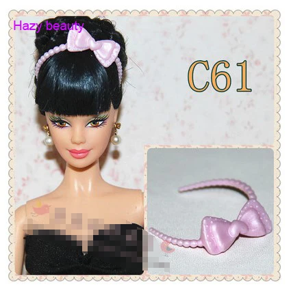 Кукла заколка для волос, аксессуары для куклы BB BBI251 - Цвет: c61 a hairpin only