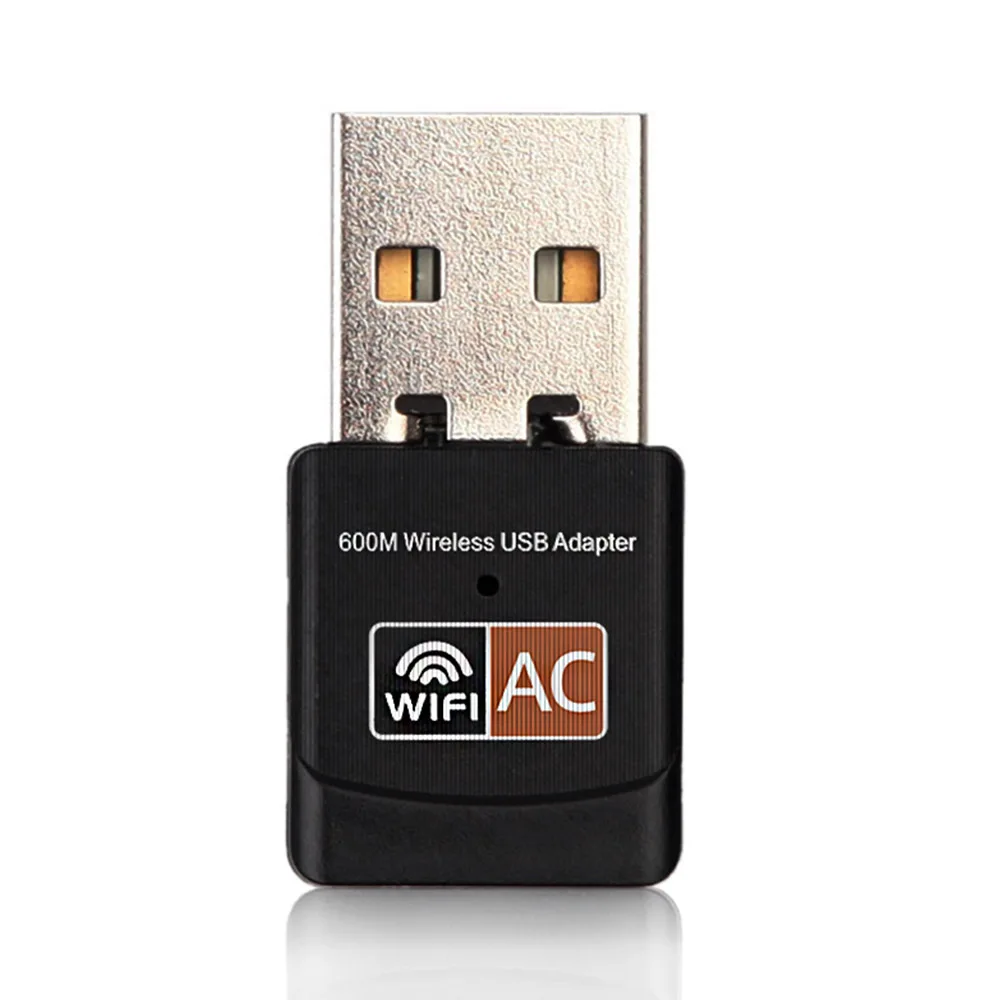 Беспроводной USB Wi Fi адаптер 600 Мбит/с 2 4 ГГц|Компьютерные кабели и разъемы| |