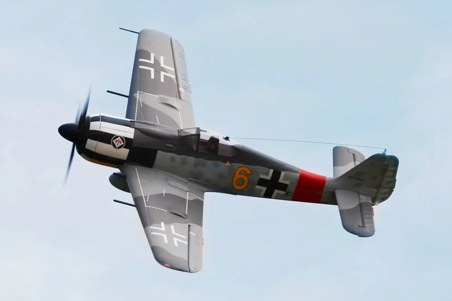 FMS 1400 мм/1 4 м Gaint Warbird Focke Wulf Fw 190 желтый 6 новейшая версия PNP большие масштабные