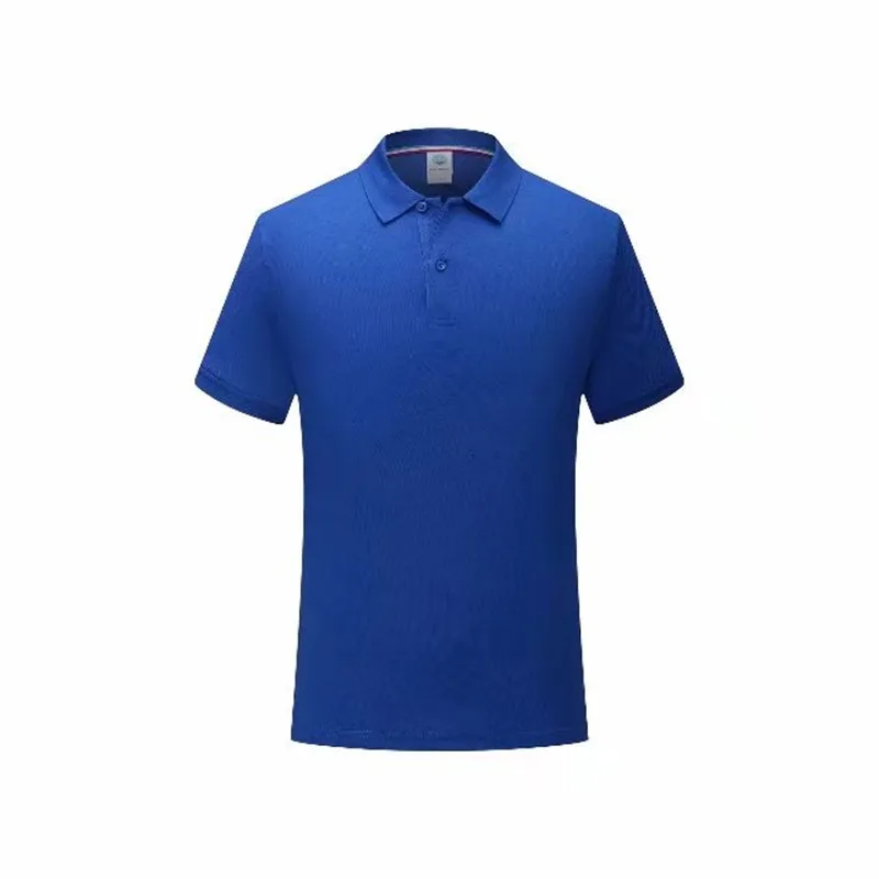 Для тренировок гольф с коротким рукавом спортивные футболки поло быстросохнущая тонкая уличная тренировка, Теннис Спортивная одежда для бадминтона 7901 - Цвет: Navy blue