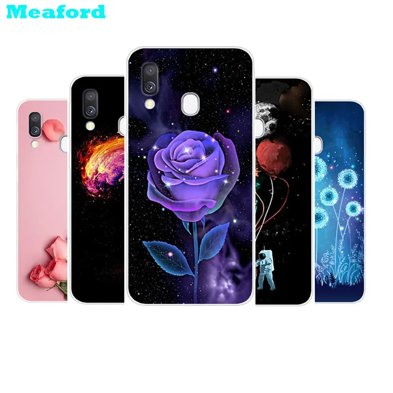 

For Fundas Samsung A40 Case Soft Silicone Back Cover Phone Case on For Samsung Galaxy A40 Case A 40 GalaxyA40 A405 A405F Coque
