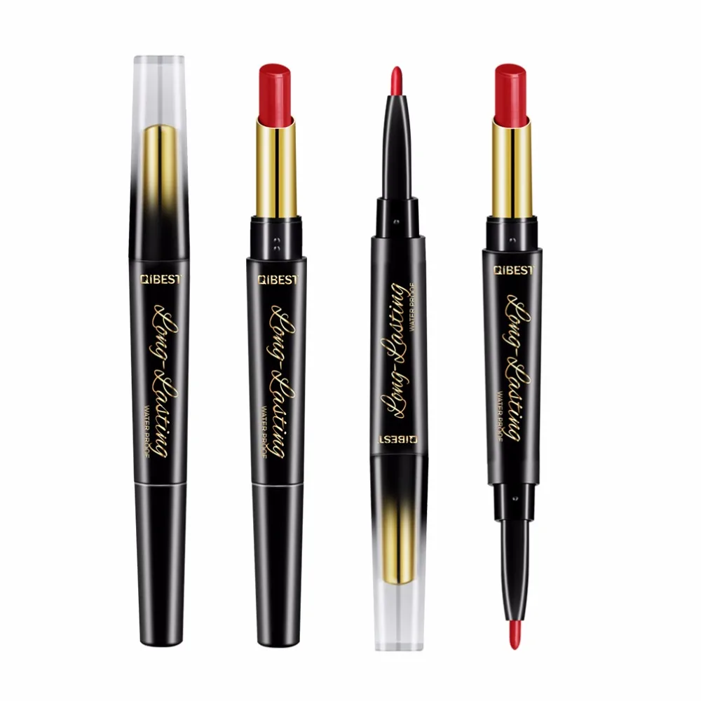 Buy Rotate Double End Matte Lipstick Lip Liner Pen