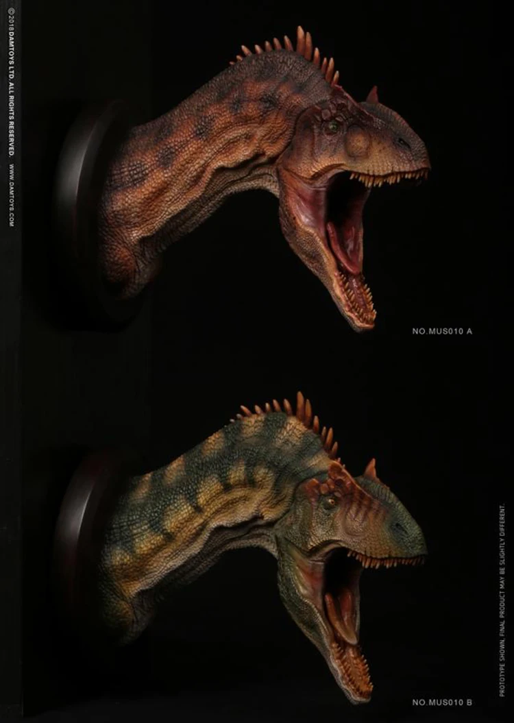 Коллекционная Фигурка животного из ПВХ ALLOSAURUS бюст Коллекционная Голова Статуя музейная серия игрушек исключительный кран для фанатов подарки для мальчиков