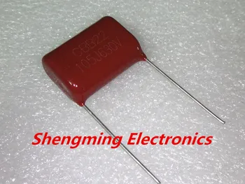 

50PCS 630V 105J 1uF 5% P=20MM CBB capacitor