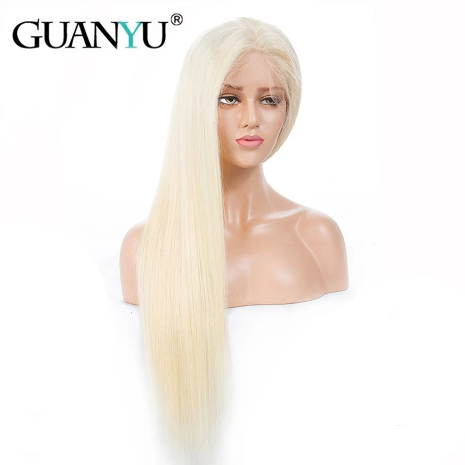 EQ-Hair-613-Blonde-130-Density-Peruvian-Remy-Human-Hair-Lace-Front-Wigs-Pre-Plukced-With