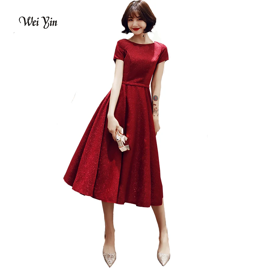 red short prom dresses 2019