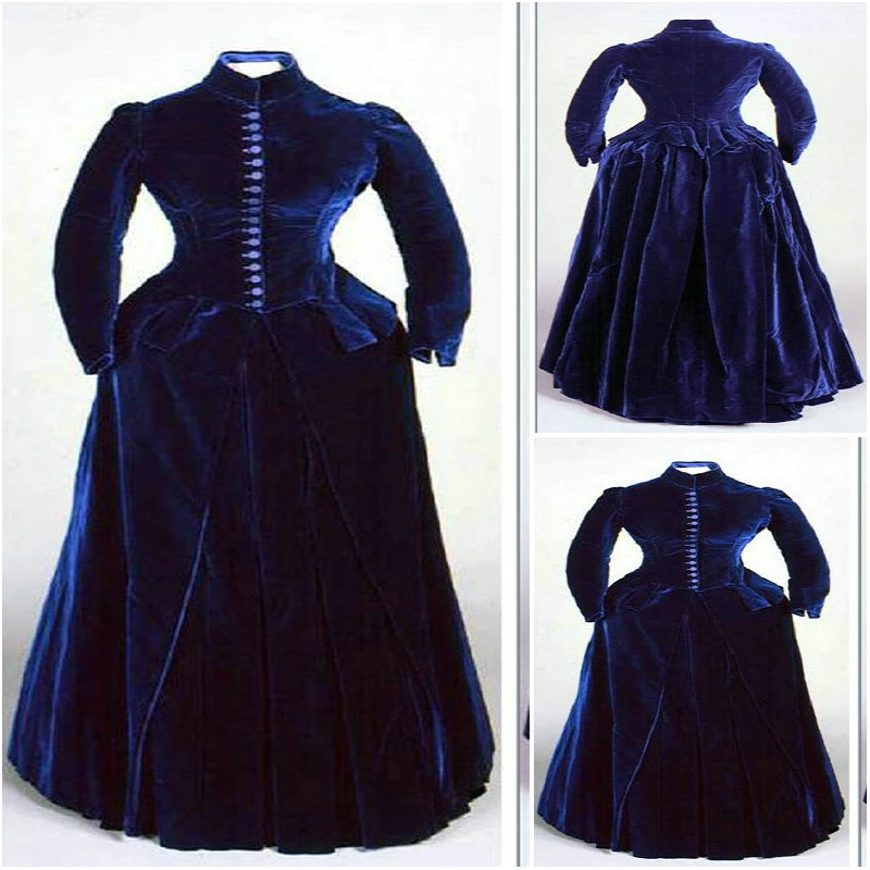 blue velvet vintage clothing