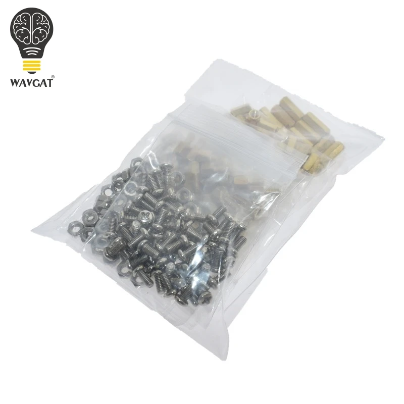 WAVGAT M3 5/8/10/12 мм Печатная плата Шестигранная наружная внутренняя резьба латунные