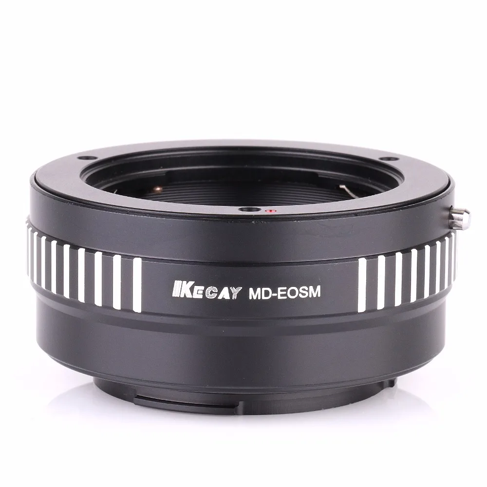 

MD-EOSM Mount Lens Adapter Ring for Minolta MD MC for Canon EOS-M EF-M EOS M5 M10 M3 M2 M camera 4