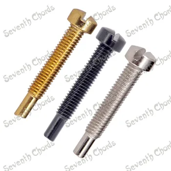 

72 Pcs Electric Guitar Humbucker Pickup Polepiece Screws For Style Guitar Pickup Cover 3 Color for choose guitar accessories