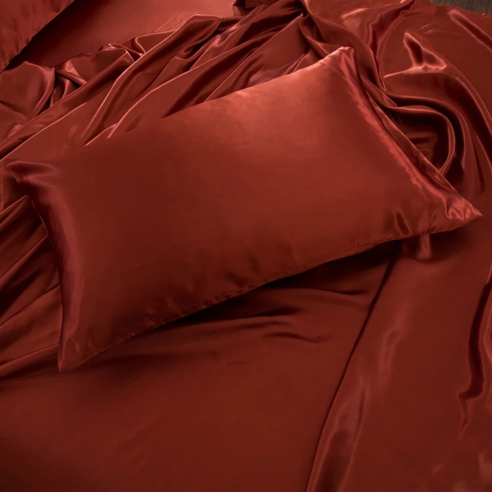 4pc charmeuse satin sheet set scent sation new york spice color scent sation satin sheets