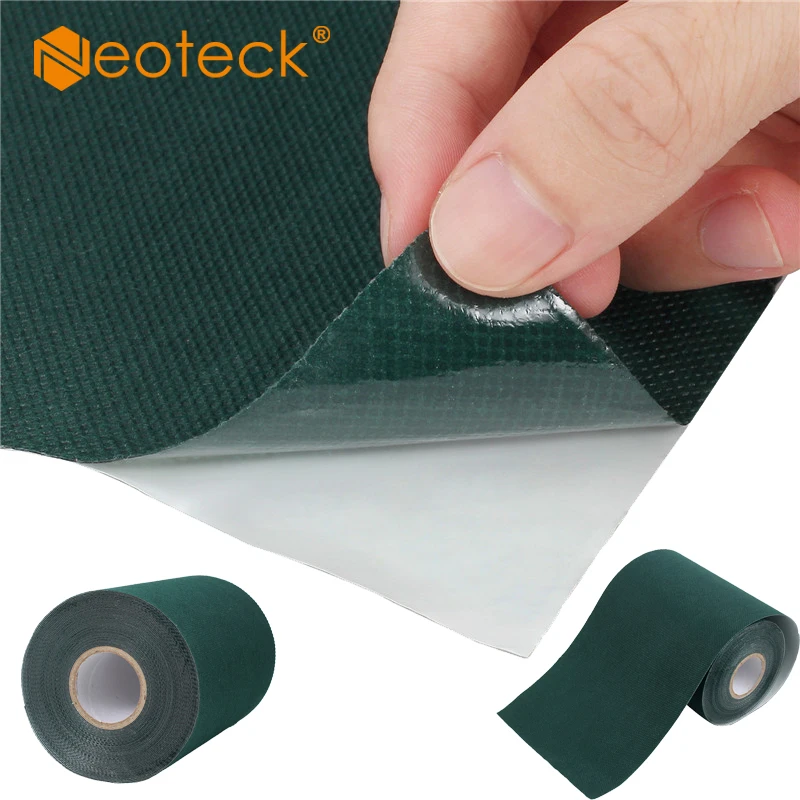 Neoteck – bande adhésive pour gazon synthétique vert, 10m X 15cm, bande de  jonction, colle, tapis de couture, gazon artificiel - AliExpress