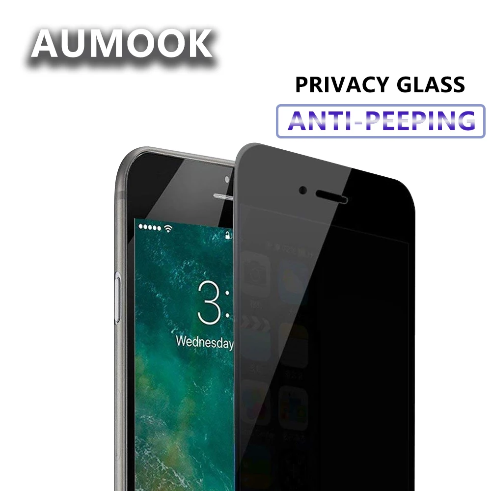 Privacy Screen Protector For iPhone 7 6 6S Plus Privacy ...