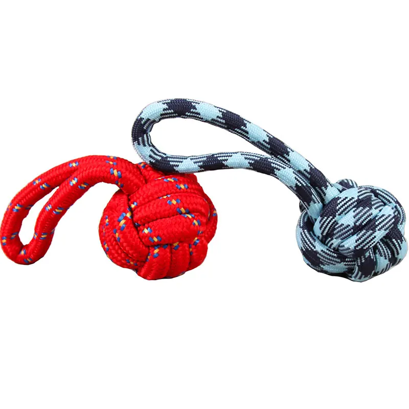 Dog Toy Chews Rope Knot Ball Dog Chews Rope Knot Ball Grinding Teeth