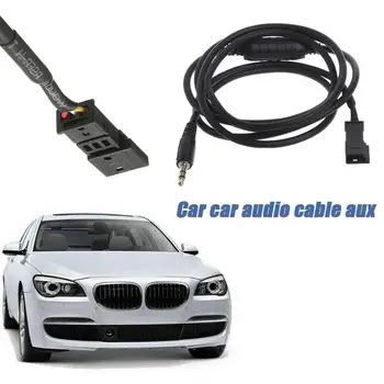 

Professional MP3 Aux Cable Adapter 3.5mm Plug 3pin AUX Interface Car MP3 Player Radio Cable For BMW BM54 E39 E46 E38 E53 X5
